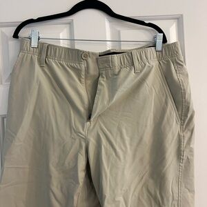 Men's Tan Golf shorts